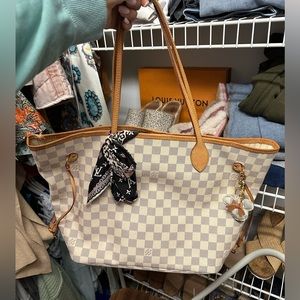 NEVERFULL WHITE PM DAMIER